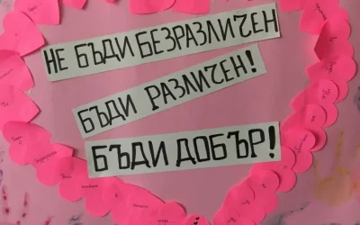 Ученици от различни възрасти и пол, сформираха екипи и подготвиха плакати
